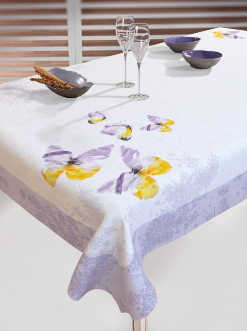 Τραπεζομάντηλο Saint Clair 1039 Lavander, διάσταση 145X180
