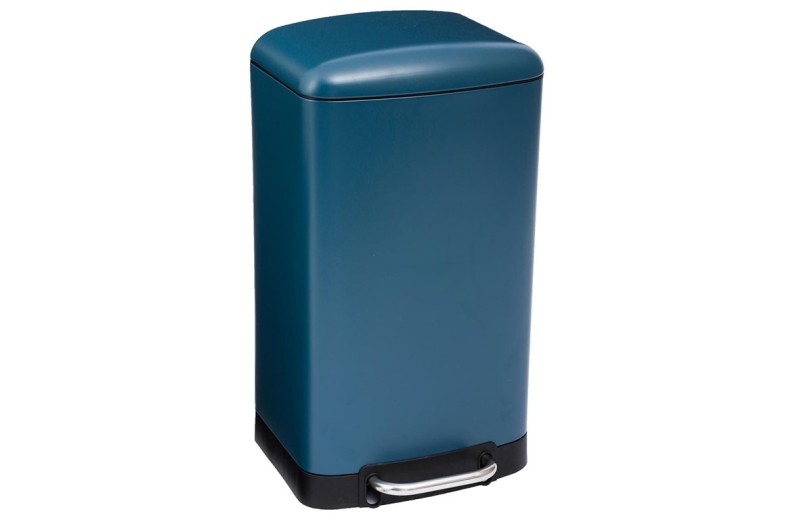 Kαλάθι απορριμμάτων με χωρητικότητα 30L και διαστάσεις 34x30.5x61cm - Navy blue