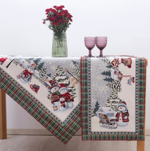 Χριστουγεννιάτικο Runner 45x140  (Σχ. 8944)