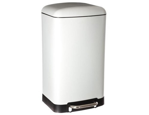 Kαλάθι απορριμμάτων με χωρητικότητα 30L και διαστάσεις 34x30.5x61cm - White