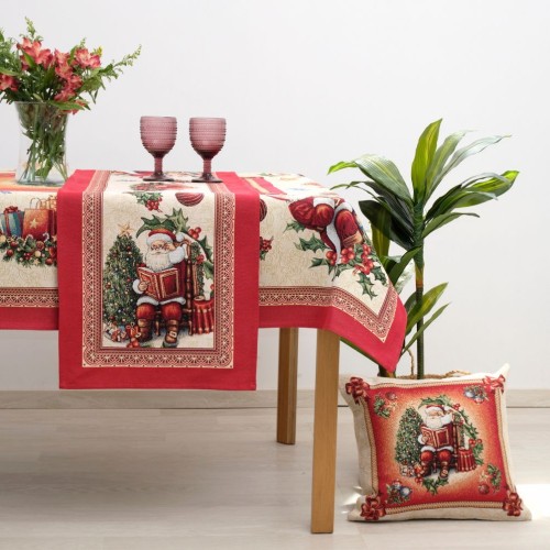 Χριστουγεννιάτικο Runner 45x140  (Σχ. 8930RED)