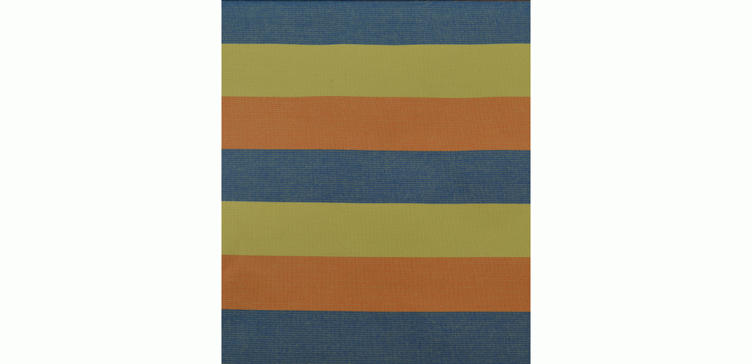 Τραπεζομάντηλο ριγέ βαμβακερό multistripes blue/orange 140x320cm