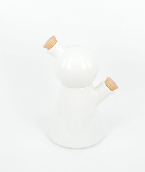 Σετ λάδι ξύδι 2-σε-1 πορσελάνινο [Διαθέσιμο σε 2 μεγέθη]