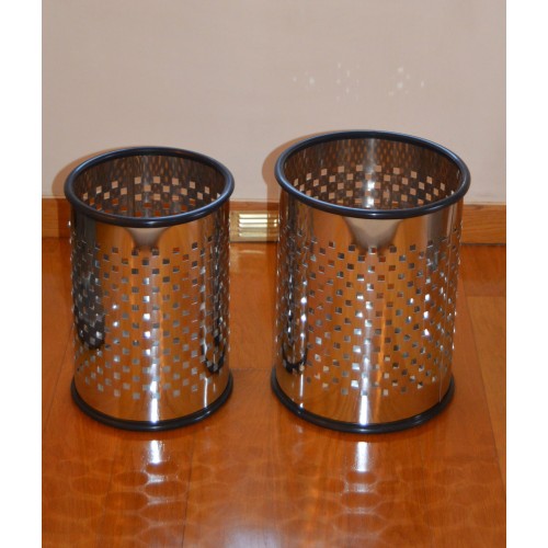 Κάδος γραφείου μεταλλικός [Διαθέσιμο σε 2 μεγέθη]