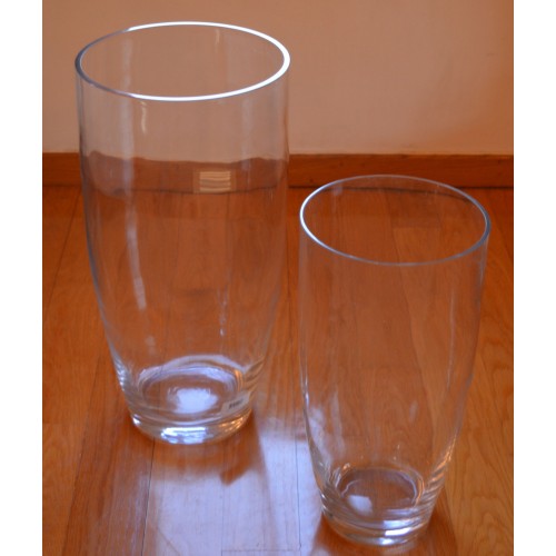 Βάζο γυαλί κρύσταλλο σαν μεγάλο ποτήρι [Διαθέσιμο σε 2 μεγέθη]