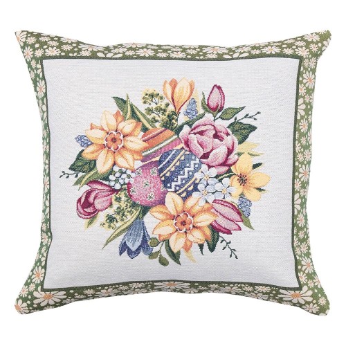 Πασχαλινό μαξιλάρι διακοσμητικό 45x45cm Easter Daisy