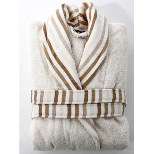 SB Concept Selection Bath Με Γιακά MEDIUM εκρού μπουρνούζι 