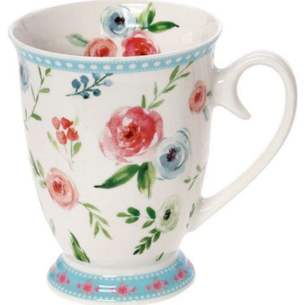 Cryspo Trio Primavera Κούπα από Πορσελάνη Blue 330ml