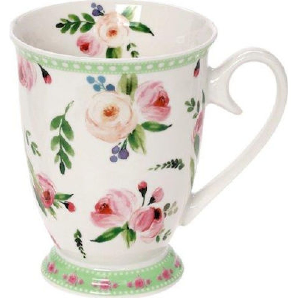 Cryspo Trio Primavera Κούπα από Πορσελάνη Green 330ml