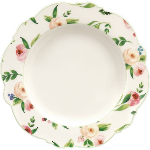 Cryspo Trio Primavera Πιάτο Βαθύ από Πορσελάνη Green με Διάμετρο 23cm 