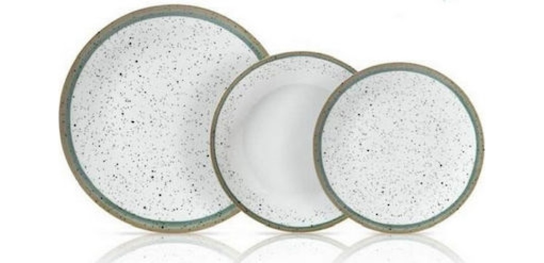 Cryspo Trio Suomi Σερβίτσιο Πιάτων από Πορσελάνη Λευκό 20τμχ