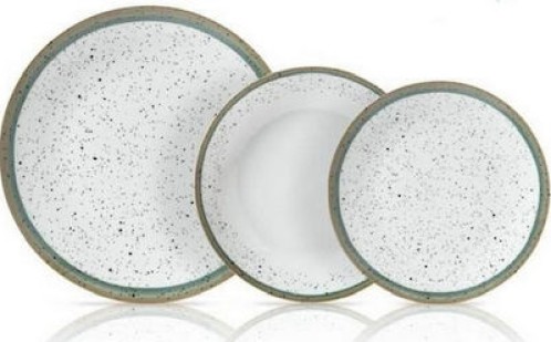 Cryspo Trio Suomi Σερβίτσιο Πιάτων από Πορσελάνη Λευκό 20τμχ