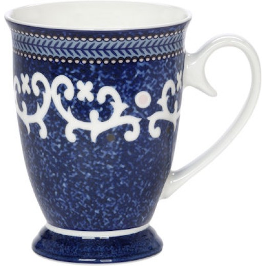 Cryspo Trio Lagoon Κούπα από Πορσελάνη Blue 330ml