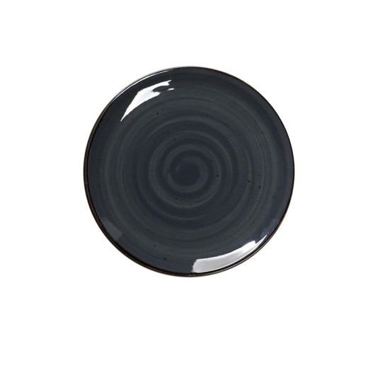 Πιάτο βαθύ Terra Dark Grey by Espiel  23,50 εκ.
