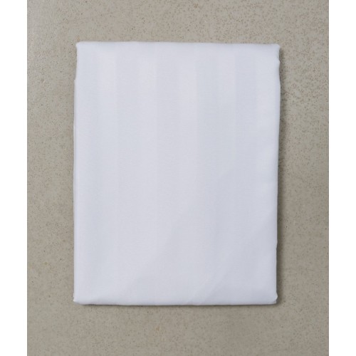 Ριγέ σεντόνι με λάστιχο (ρίγα 2 εκ.) 200X200+25 εκ. 100% Βαμβακοσατέν T300