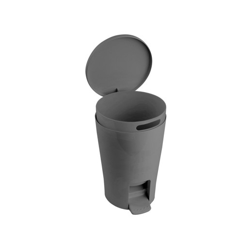 Κάδος απορρυμάτων πλαστικός anthracite 5 Lt. Tatay
