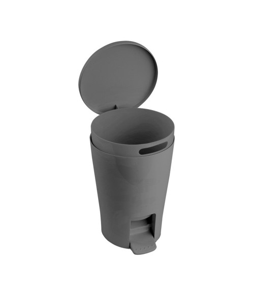 Κάδος απορρυμάτων πλαστικός anthracite 5 Lt. Tatay