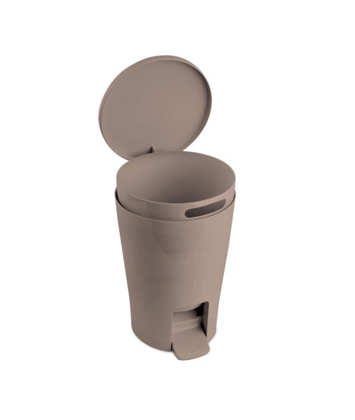 Κάδος απορρυμάτων πλαστικός taupe 5 Lt. Tatay