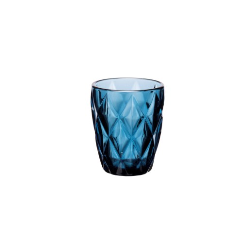 Σετ ποτήρια ουίσκι μπλε 6 τεμ. Cryspo Trio Kare 260 ml.