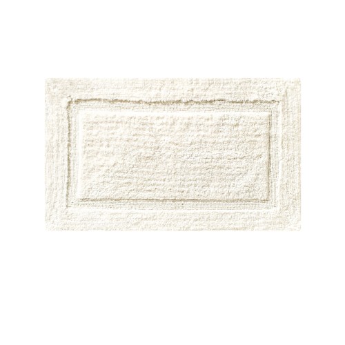 Πατάκι μπάνιου εκρού βαμβακερό 50X80 εκ.