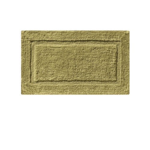 Πατάκι μπάνιου χακί βαμβακερό 50X80 εκ.