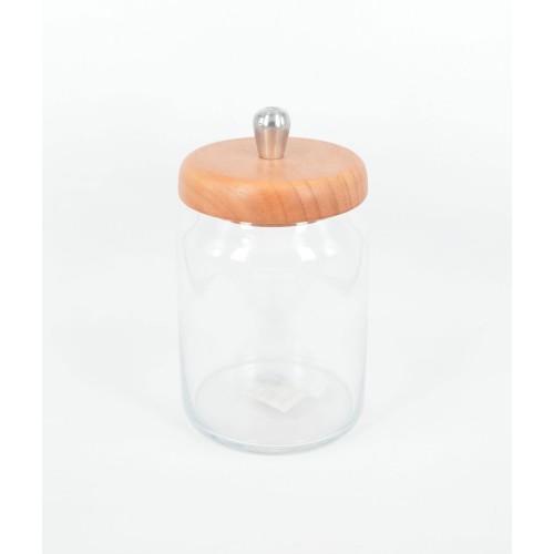 Βάζο πολλαπλών χρήσεων από γυαλί & ξύλο