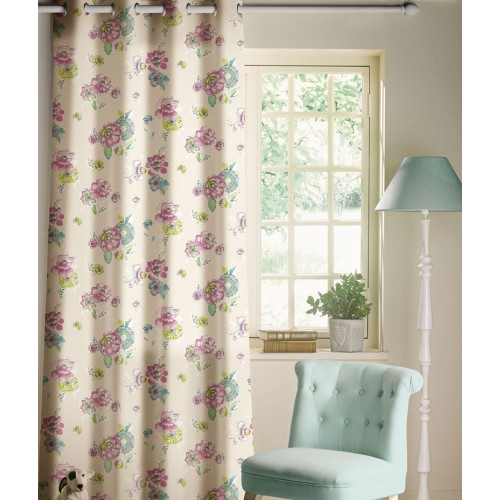 Εμπριμέ ύφασμα βαμβακερό Romantic Flowers Φ. 1,40 μ.