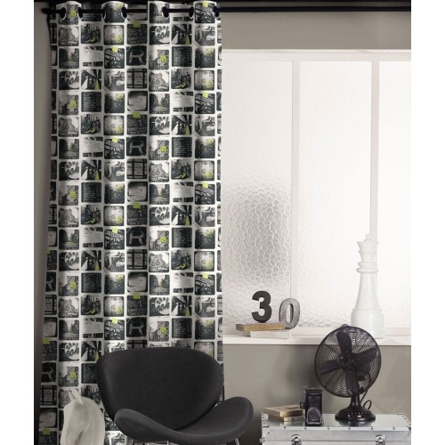 Ύφασμα κουρτίνας βαμβακερό Broadway Φ. 1,40 μ.