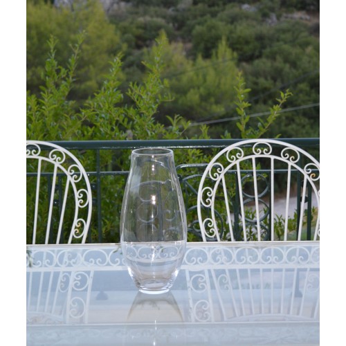 Βάζο γυάλινο (ή κηροπήγιο) 34X10 εκ.