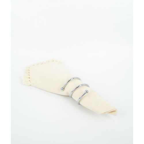 Πετσέτα φαγητού εκρού βαμβακερή