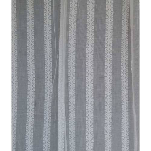 Δαντέλα βαμβακερή Σκωτίας Φ.1,60 μ. Stripes