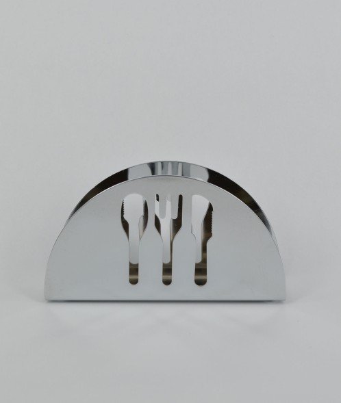 Θήκη για χαρτοπετσέτες όρθια Cutlery inox