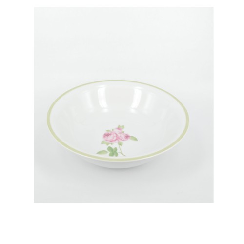 Μπολ πορσελάνινο με τριαντάφυλλο στο κέντρο