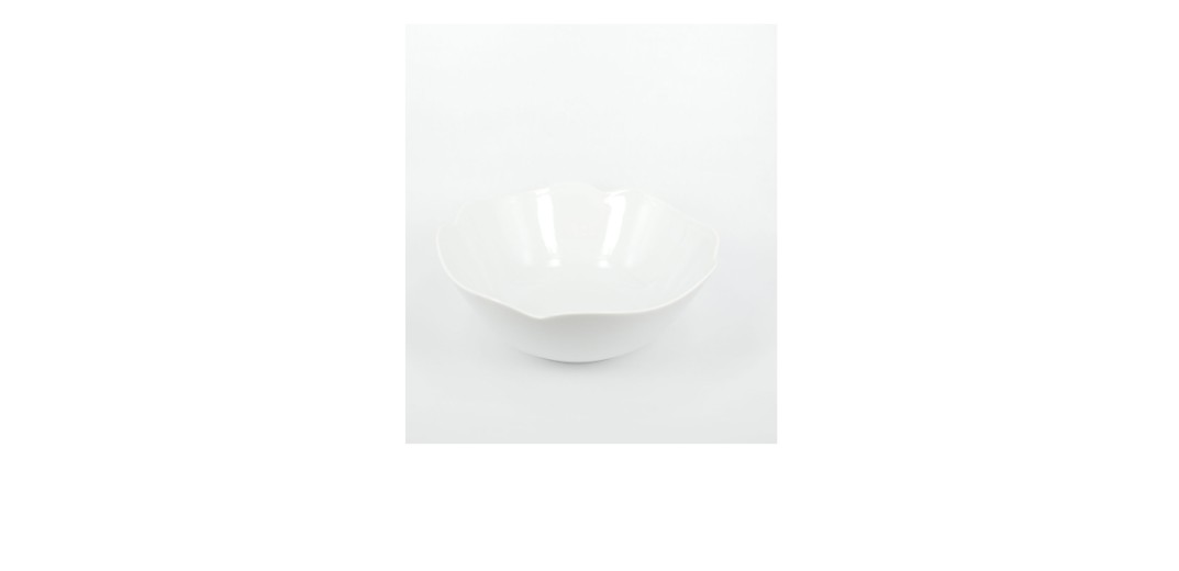 Σαλατιέρα πορσελάνης κυματιστή Schumann Bavaria