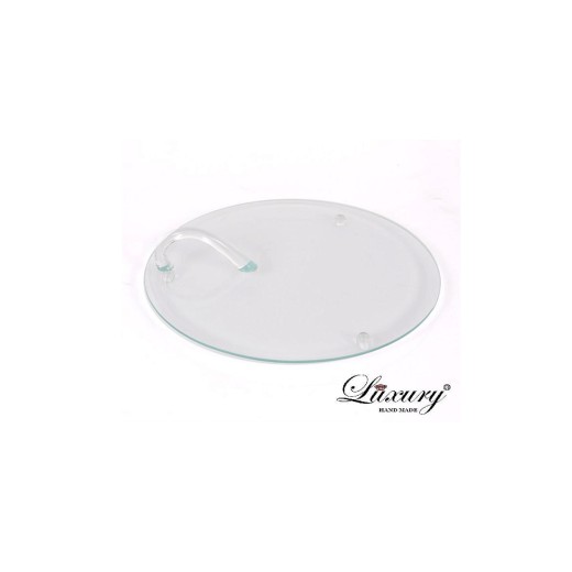 Πλατώ τυριών στρογγυλό κρύσταλλο Luxury