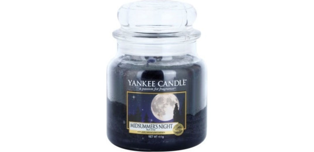 Yankee Candle Κερί σε Γυάλινο Δοχείο Medium σειρά Midsummers Night 411gr