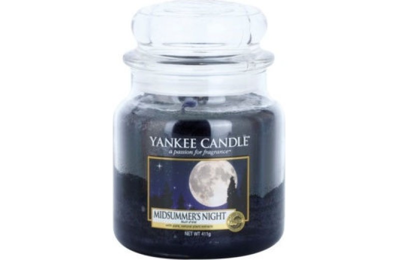 Yankee Candle Κερί σε Γυάλινο Δοχείο Medium σειρά Midsummers Night 411gr