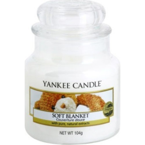 Yankee Candle Αρωματικό Κερί σε Γυάλινο Δοχείο Medium σειρά Soft Blanket 