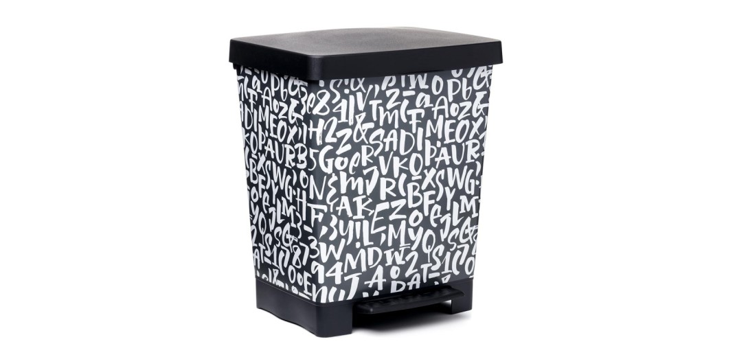 Κάδος Απορριμμάτων Tatay 23Lit Cubik Signs