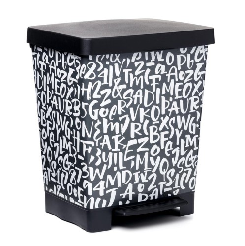 Κάδος Απορριμμάτων Tatay 23Lit Cubik Signs