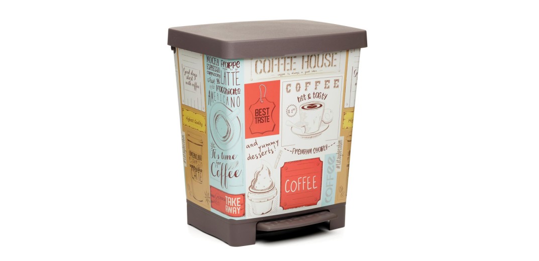 Κάδος Απορριμμάτων Tatay 23Lit Cubik Vintage