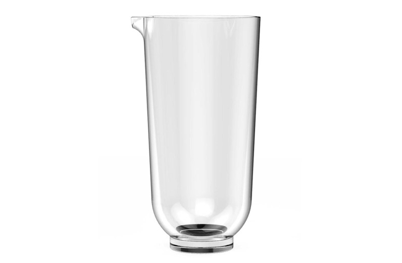 NUDE HEPBURN MIXING GLASS SET4 650CC H:19 D:9.6CM