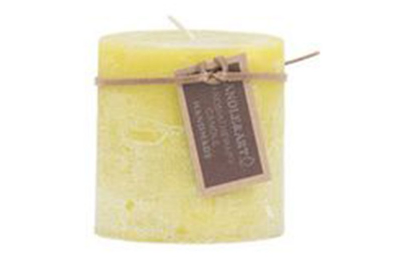 Κερί πράσινο ανοιχτό 7Χ7 - 7cm  x 7cm  x 7cm