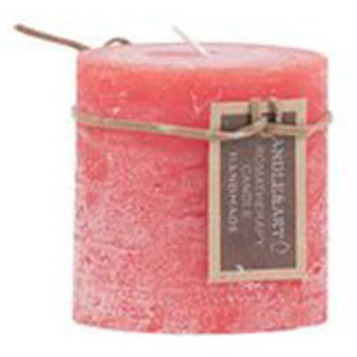 Κερί κόκκινο 7Χ7 - 7cm  x 7cm  x 7cm