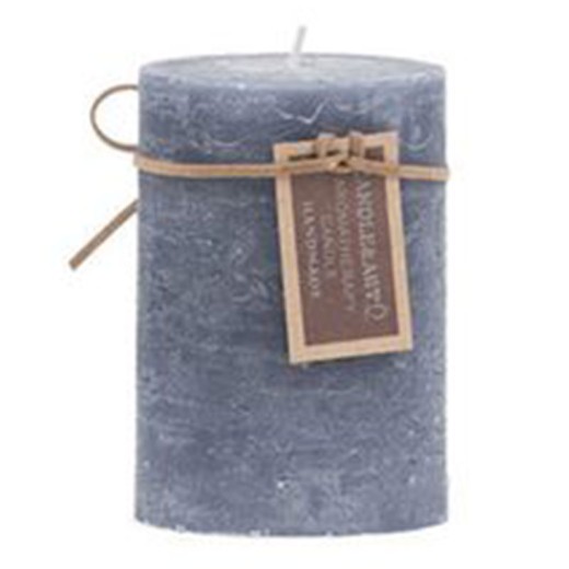 Κερί γκρί 7Χ10 - 7cm  x 7cm  x 10cm