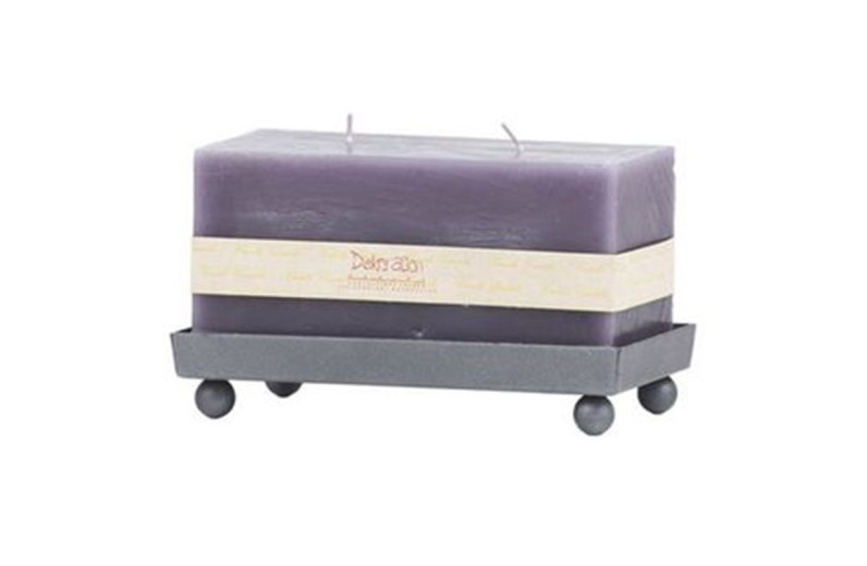 Κερί με μεταλλική βάση - 23cm  x 8.50cm