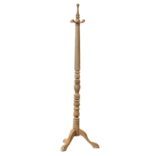 Καλόγερος από μασίφ ξύλο σε φυσική πατίνα - 180cm  x 52cm  x 52cm