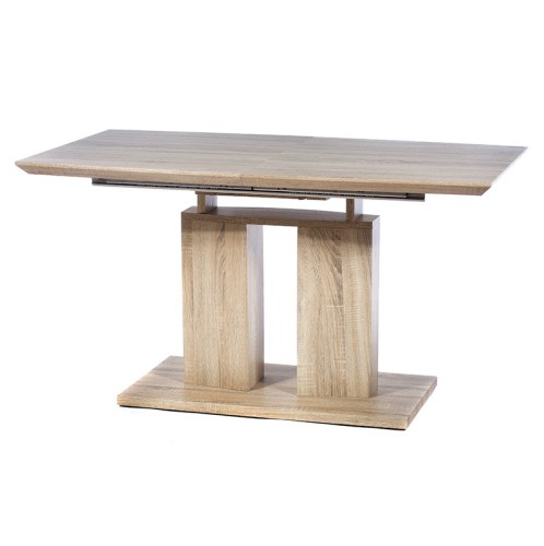 Τραπέζι τραπεζαρίας mdf ανοιγόμενο - 140cm  x 80cm  x 77cm