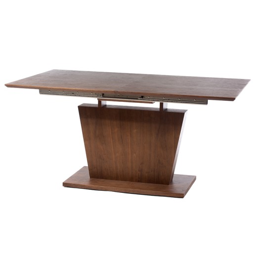 Τραπέζι τραπεζαρίας mdf ανοιγόμενο - 160cm  x 90cm  x 77cm