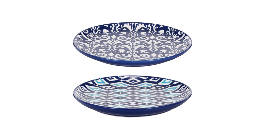 Πιάτο πορσελάνης Σετ/2 - 19cm  x 19cm  x 2.50cm